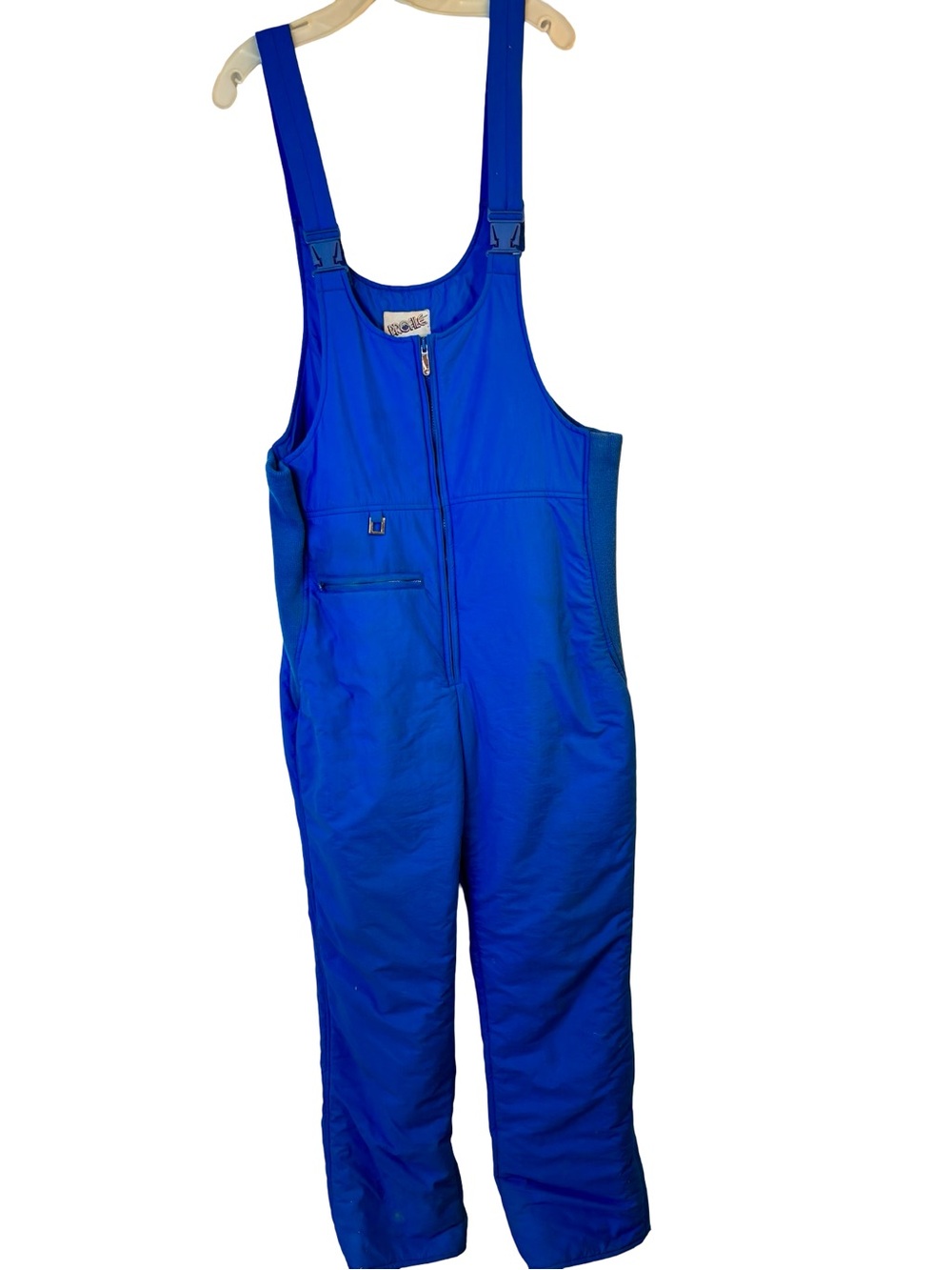Profile By Gottex Men's Royal Blue Insulated Bib Overalls ski snowboarding